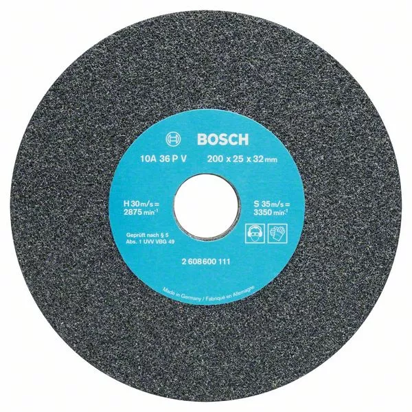 Meule Ø 200 mm grain 36 oxyde d\'aluminium BOSCH